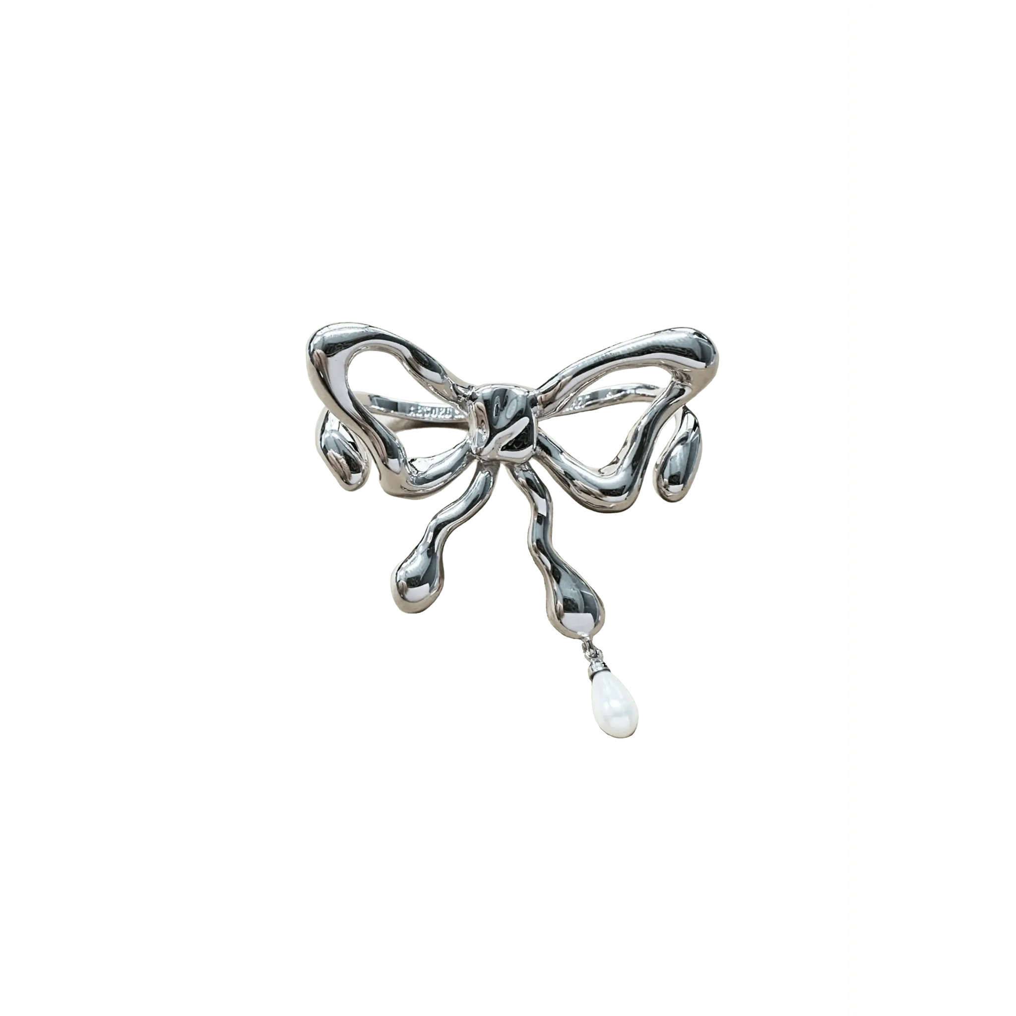 PEARL BOW RING PEARL BOW RING