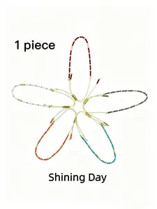 Shining Day Series Miyuki Glass Beads Fashion Handmade Braided Bracelet, Stylish Jewelry for Women and Men, Unique Crafted Accessory