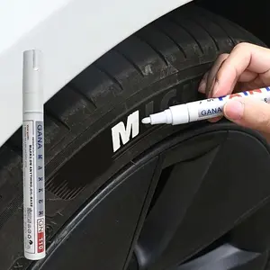Car Wheel Paint Marker Pen, Multi-purpose Waterproof Oil-based Paint Pen, Car Wheel Repair Pen, Professional Car Exterior Accessories, Tire, Vehicle, Portable Tire Inflator, Tire Inflator Tool