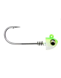 NLBN - No Live Bait Needed Screw Lock Jig Heads for 8" Paddle Tails