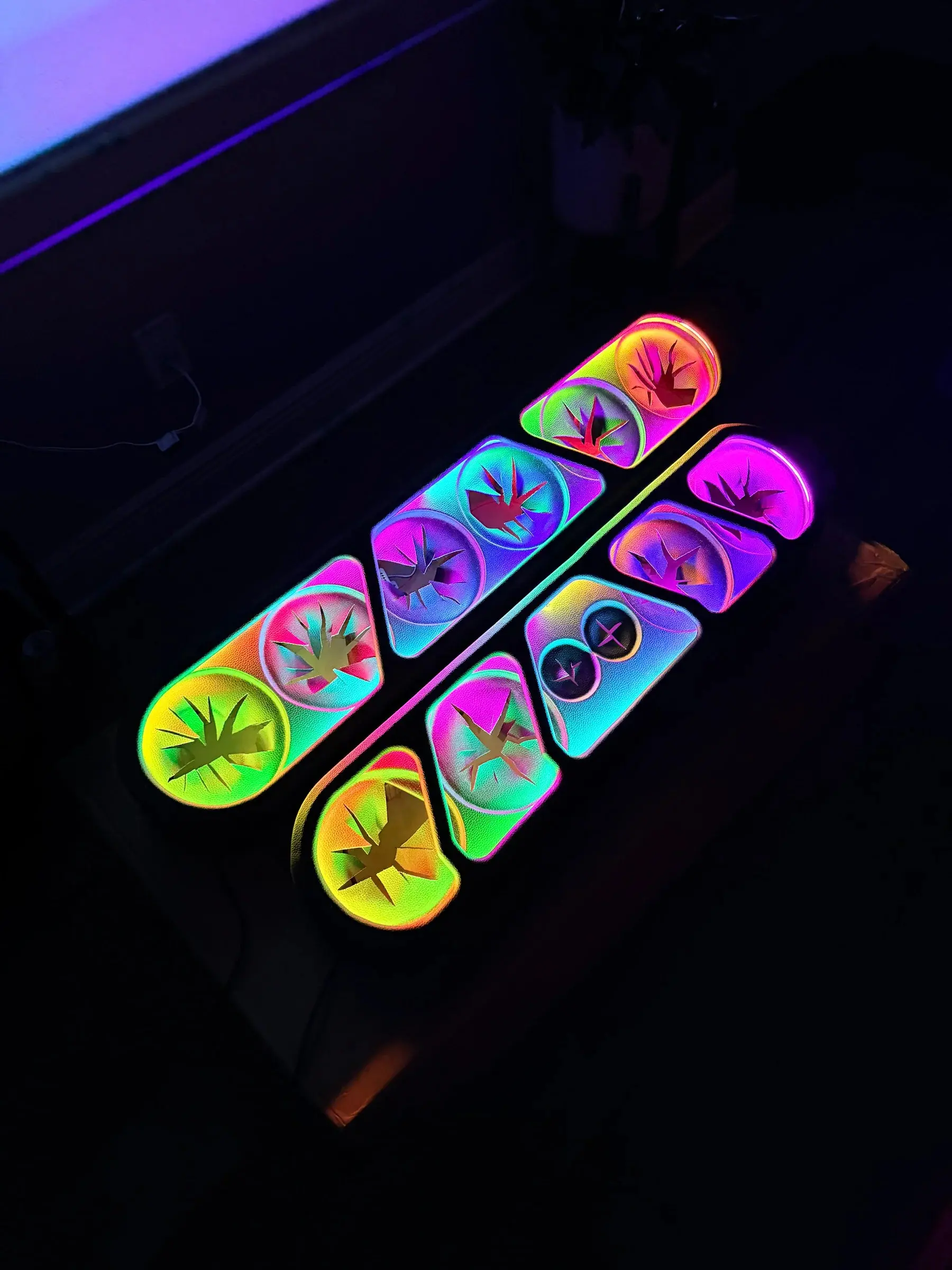 6.5" Speaker Rack Enclosure w/ Beauty Panel & LEDs