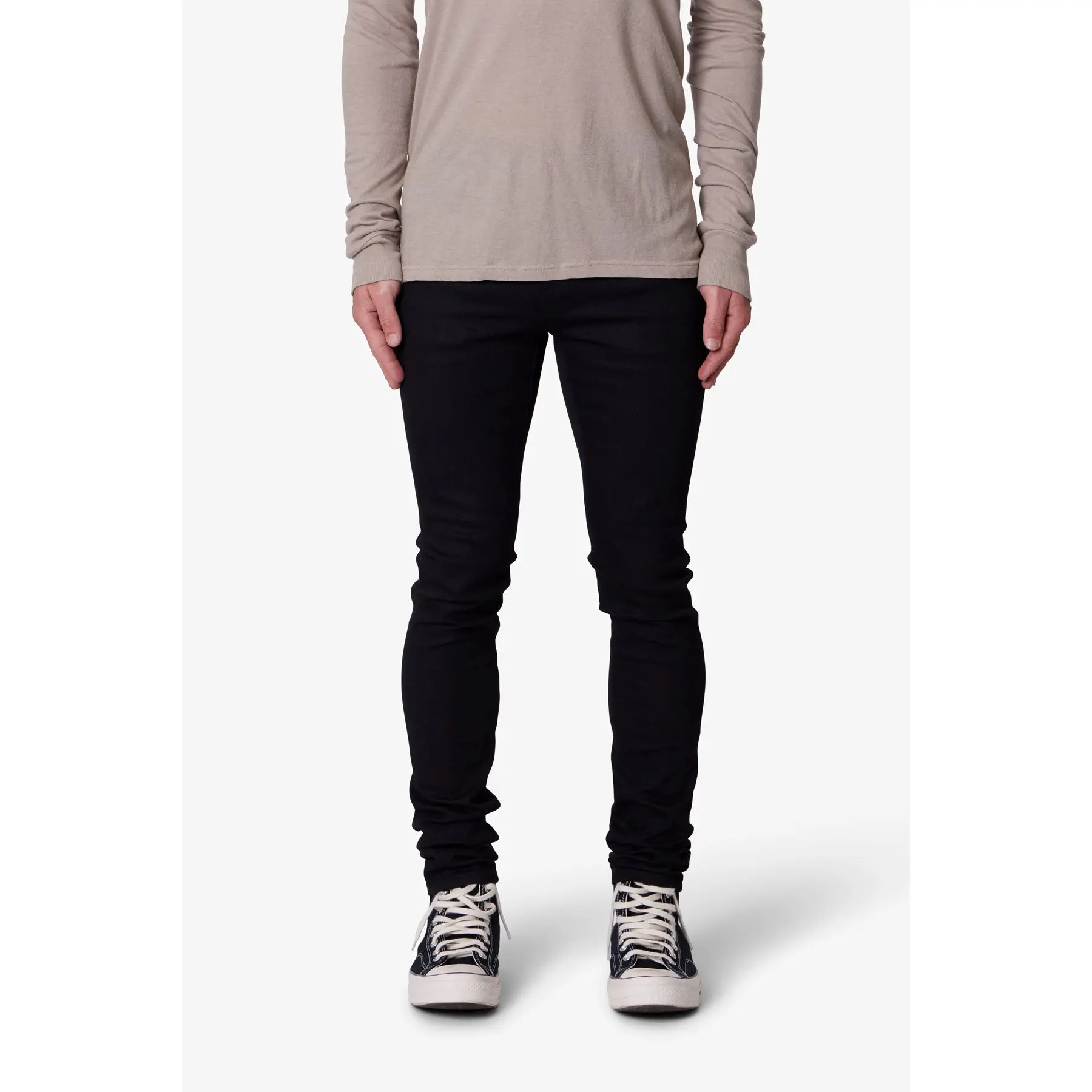 mnml X43 Skinny Denim - Matte Black