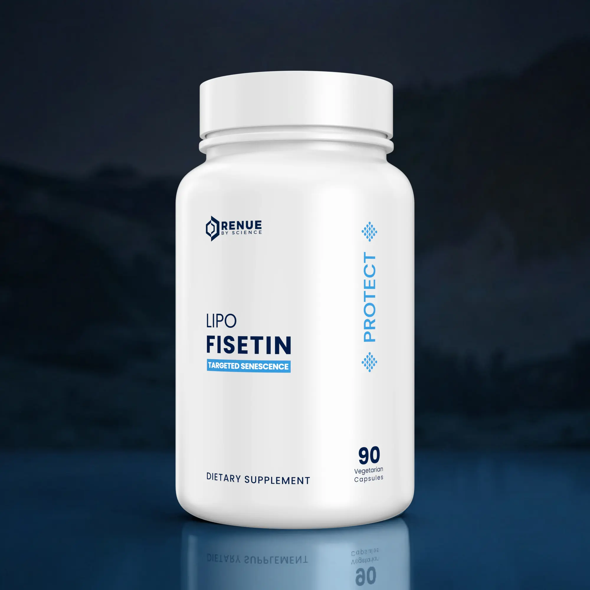 Liposomal Fisetin Capsules 90 Ct. | The Natural Senolytic Flavonoid for Cellular Cleanup & Healthy Aging | Supports Your Body's Ability to Clear Aging "Zombie Cells" | 1 Capsule Daily, 3-Month Supply | Third-Party Tested, Non-GMO, Allergen-Free