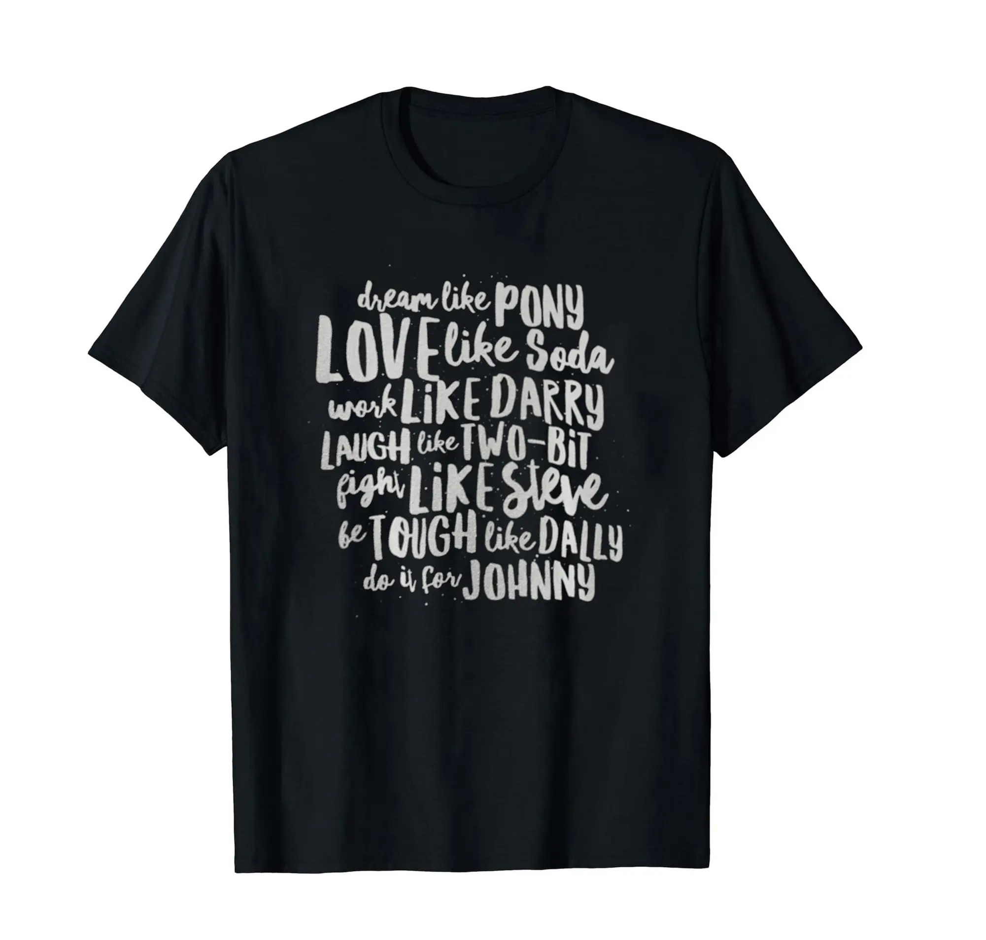 VintageTee Gildan The Outsiders Movie Unisex T-shirt, Stay Gold Ponyboy, Darry Curtis, Do it for Johnny, Dally Winston Bookish Crewneck Tshirt Festive