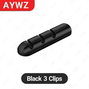 Adhesive Cable Holder Clips Cord Management Wire Organizer for Desktop USB Charging Cable Nightstand Power Cord Mouse Cable other