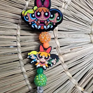 PPG girls badge reel