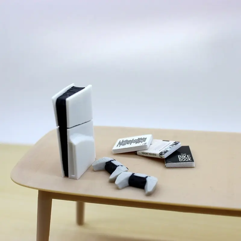 1:12 Dollhouse Accessory Mini Game Console Micro Game Controller Model Home Decor Prop Doll Accessories Gift