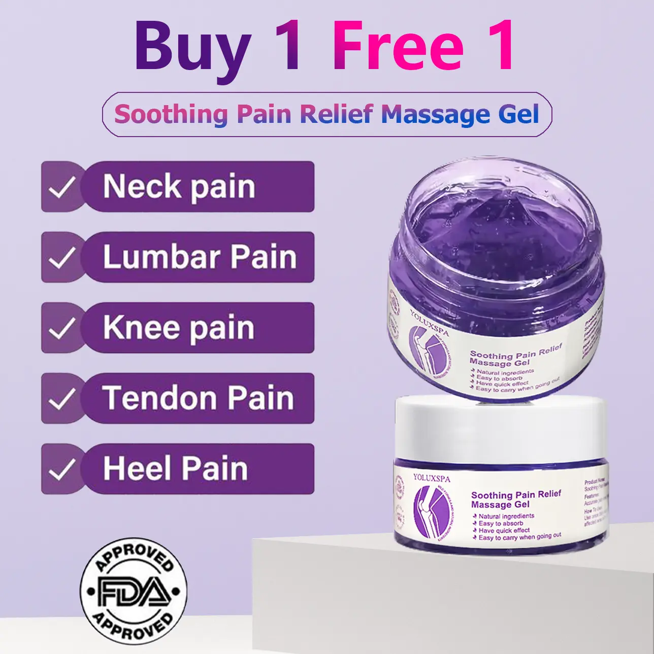 【Buy 1 Get 1 Free】 High-Performance Joint & Bone Gel | Supports Back, Neck, Feet, and Hands | Relieves