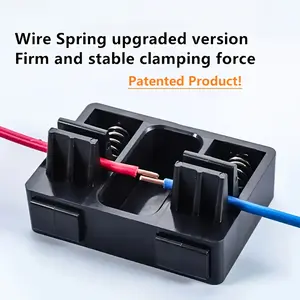 Portable Adjustable Wire Welding Fixture, Spring Quick Clamp, Soldering Iron Holder, For Electrical Work/Renovation, Novel Gift for Friends/Classmates/Family
