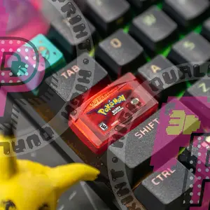 Pokémon Inspired Ruby Key Cap