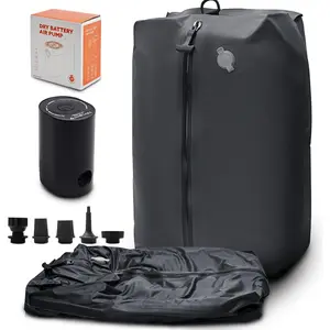 Vacuum Compression Reusable Bags for Travel:-Saving Waterproof Bag with Pump - Suitablefor Luggage Packing and, Backpack & Closet Organization(Black, 17 inch, 20L)