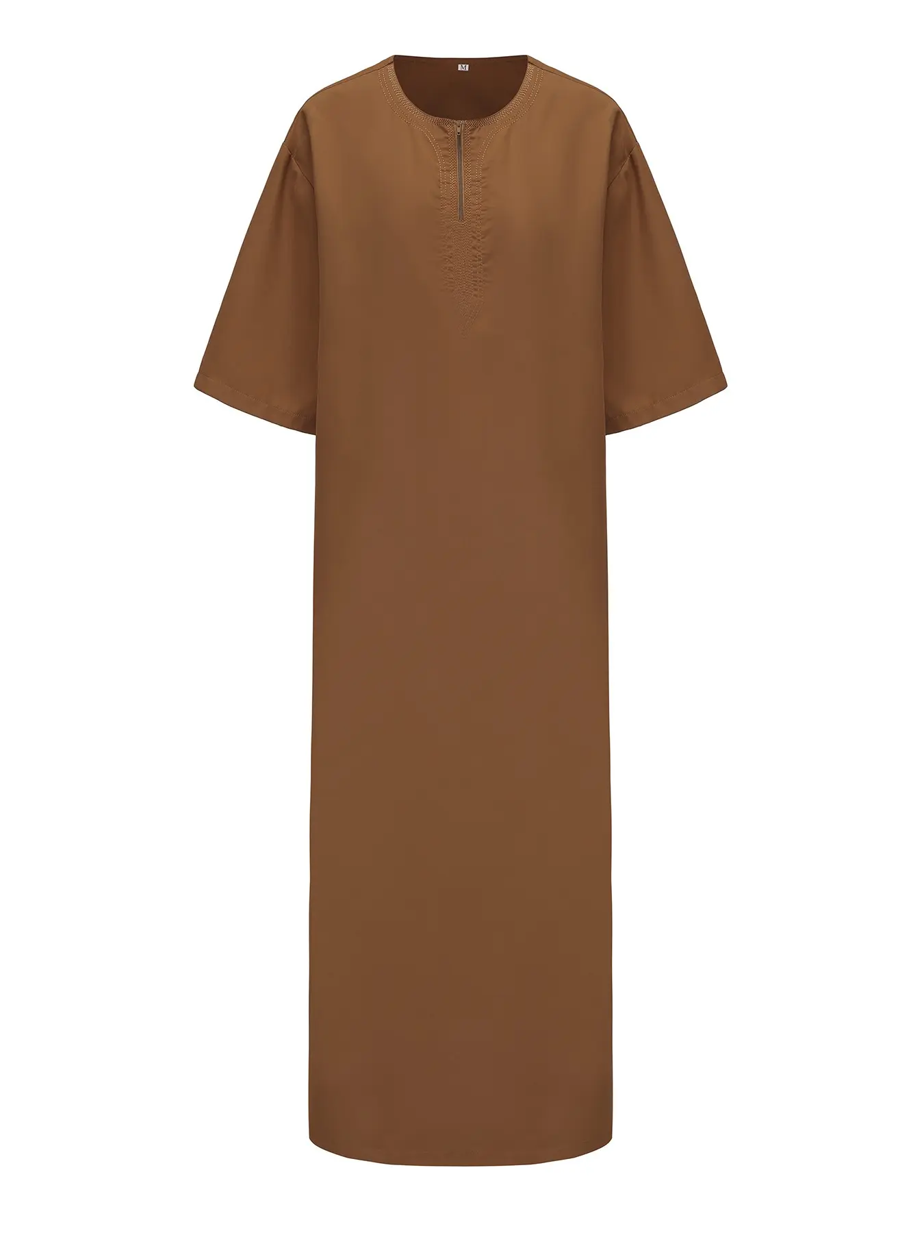 Men's Embroidered Robe, Moroccan Style, Muslim Traditional Clothing, Ramadan and Holiday Wear, Fashionable Comfort Fit, Classic