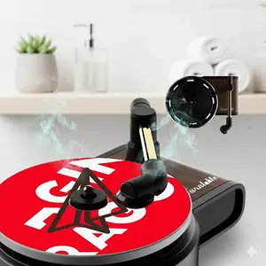 Vintage Record Player Car Air Freshener, Creative Diffuser, Car Interior Decor, Aromatic System, 1 Piece + 3 Scented Pads