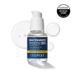 Niacinamide 20% + Hyaluronic Acid Serum – Pore Minimizer | Brighter Skin Without Vitamin C Serums | Rose Water Base K-Beauty | CELDYQUE