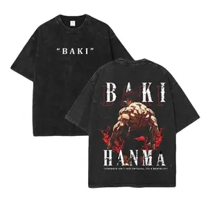 Retro Limited Baki Vintage Tshirt, Unisex Rock Band Heavyweight Cotton T-shirt, Gift For Rock Music Lovers Menswear boohooman  outfits