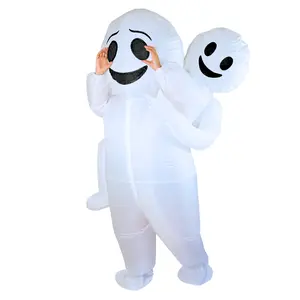 Inflatable Costume, Blow Up Ghost Costume for Halloween Inflatable Cosplay Party