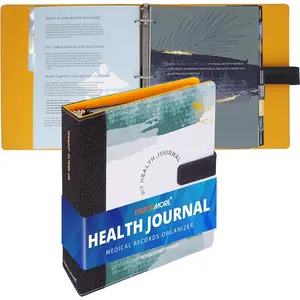 My  Journal  Records Organizer, Professionally Printed Tabs in a 3-Ring Binder,  Record Book for Patients, Caregivers and Family
