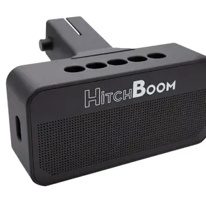 HitchBoom: Bluetooth speaker for vehicle hitches
