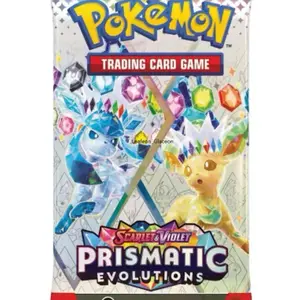 Scarlet & Violet Prismatic Evolutions Trading Card Game English TCG Pack
