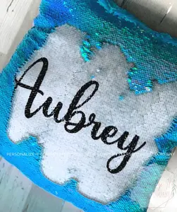 Personalized Sequin Pillow