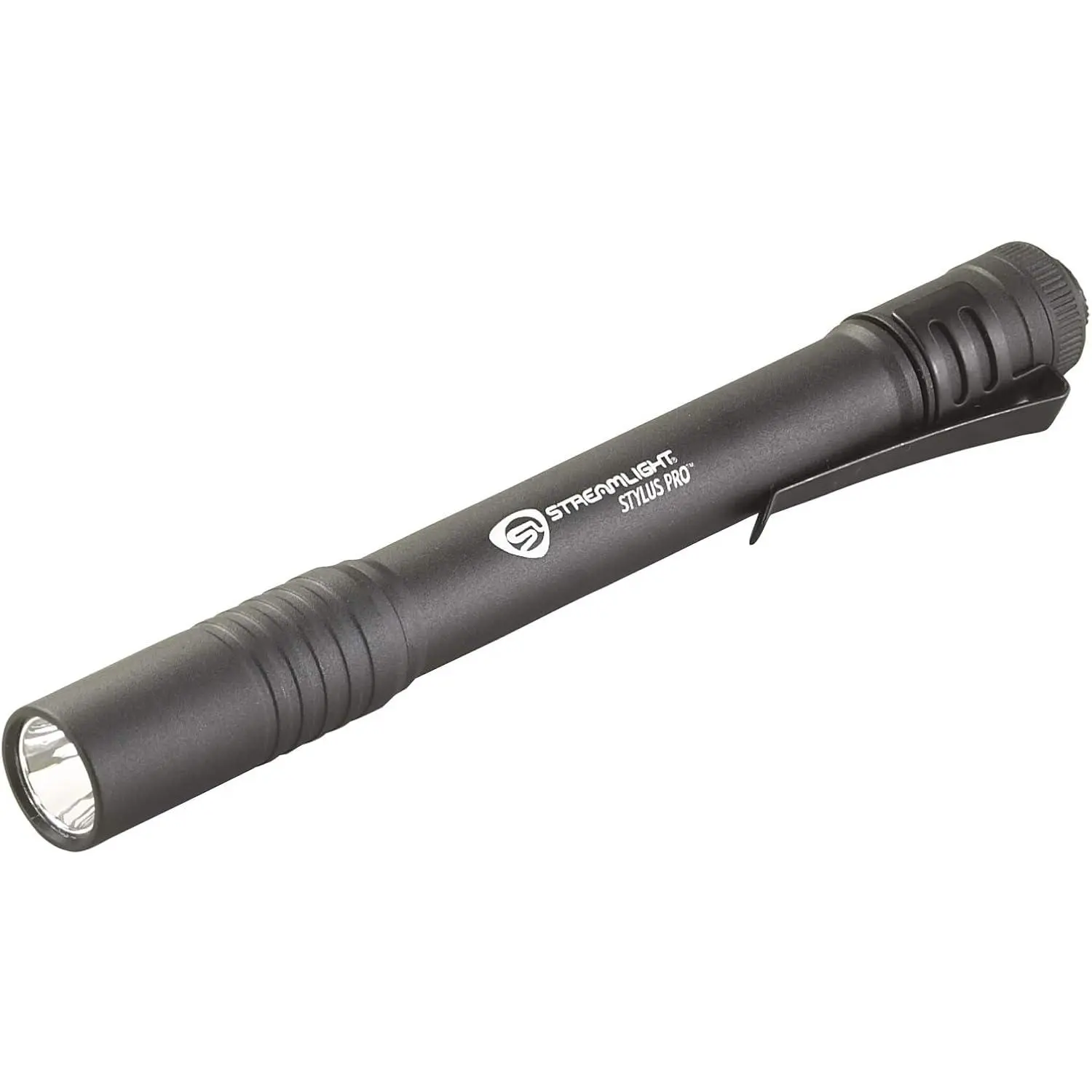 66118 Stylus Pro 100-Lumen Penlight with 2 AAA Alkaline Batteries, Black
