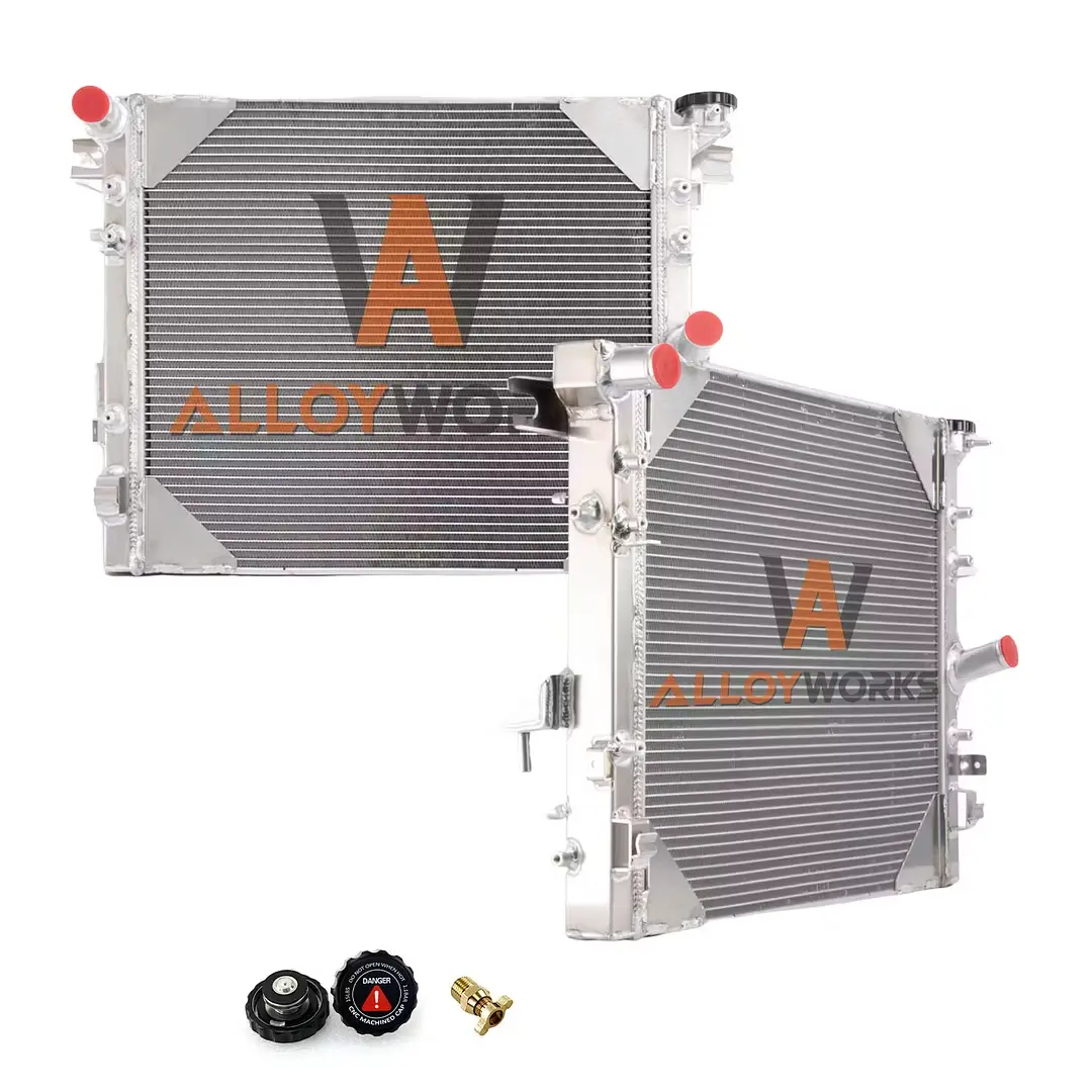 Alloyworks 3 Row Aluminum Radiator For 2007-2017 Jeep Wrangler JK 3.6L 3.8L V6