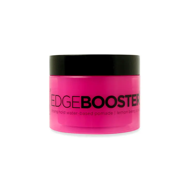 Edge Booster Water-Based Pomade for All Hair Textures, Strong Hold & Curl Enhancing Edge Control for Hair, Non-Greasy with Fresh Scents, Unisex Beauty Products, 3.38 oz