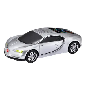 WSTER WS-660 Bugatti sports car model Bluetooth speaker supports Bluetooth TF card  USB connection radio selfie and call answering functions a top choice for birthday