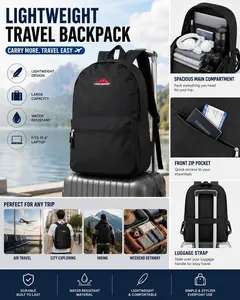 Viral Lightweight Travel Backpack – Fits Everything You Need ️