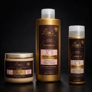 Liza’s beauty line ginger therapy hair set