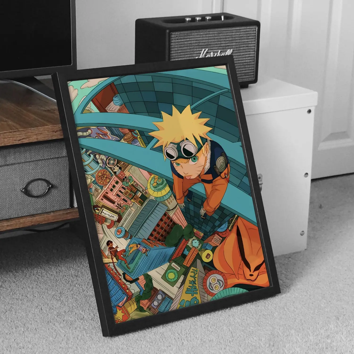 #Naruto #Uzumakiii Anime Poster - Manga gift, Japanese artwork, anime print, wall decor, and manga-inspired artistry for every fan