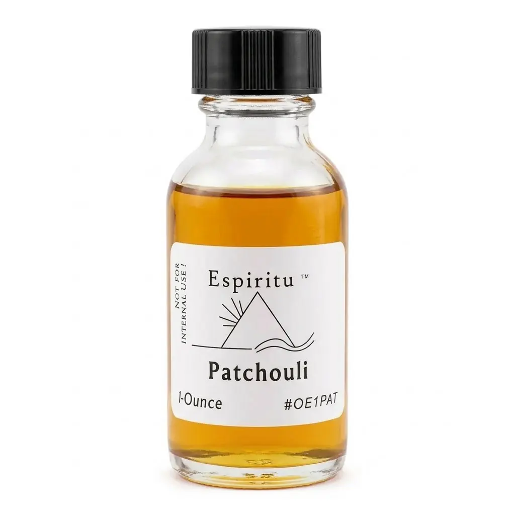 Patchouli Ritual Anointing Oil — Espiritu 1oz for Prosperity &amp; Grounding