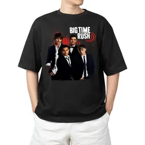 Vintage Big Time Rush T-Shirt: Unisex Cotton Shirt