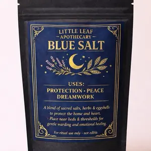 Little Leaf Apothecary Blue Salt | Protection • Peace • Dreamwork
