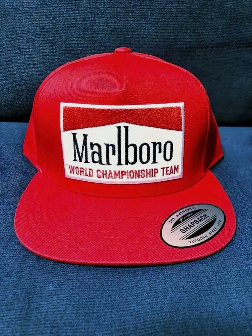 Marlboro Embroidered Retro Hat Trucker Hat Many Colors Snapback Hat, Unisex Casual Street Style, Gift Idea For Her Him, Unisex Everyday Wear
