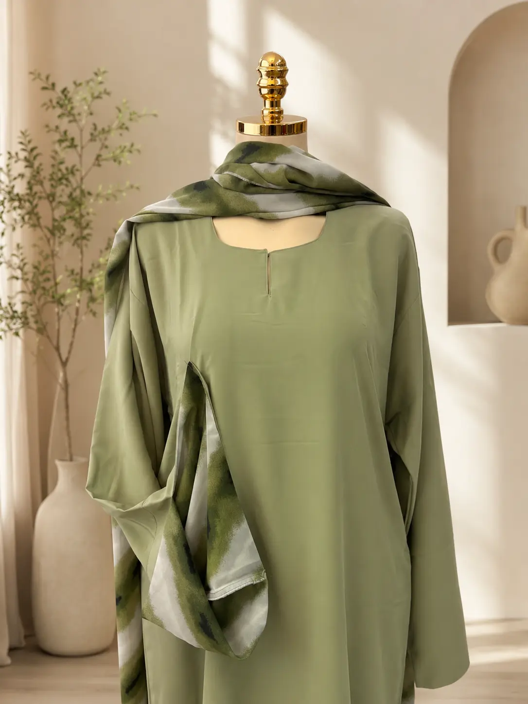 Everyday Abaya w/ Matching Hijab