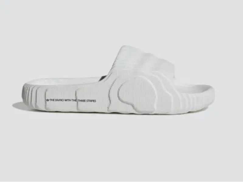 MEN'S Adidas Adilette 22 Size 10 Slides Sandals Crystal White