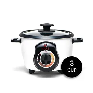 Pars Automatic Persian Rice Cooker - Tahdig Rice Maker Perfect Rice Crust, 3 Cup