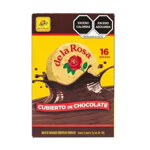 Mazapán Cubierto de Chocolate 16pz