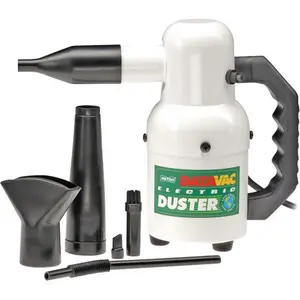 Metro Datavac Electric Duster, Portable Dust Blower Tool Kit Set - Eco-Friendly Alternative for Tools & Hardware Applications