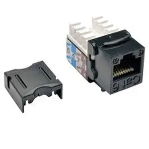 Tripp Lite N238-010-BK Cat6 Cat5e Style Punch Down Keystone Jack Black