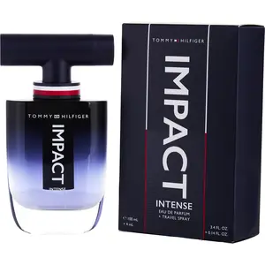Tommy Hilfiger Impact Intense Set-Eau De Parfum Spray 3.4 Oz & Eau De Parfum 0.13 Oz Mini For Men