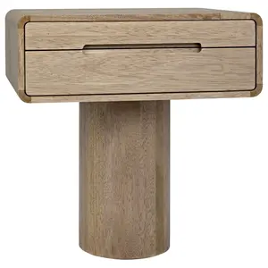 Langford Side Table, Washed Walnut