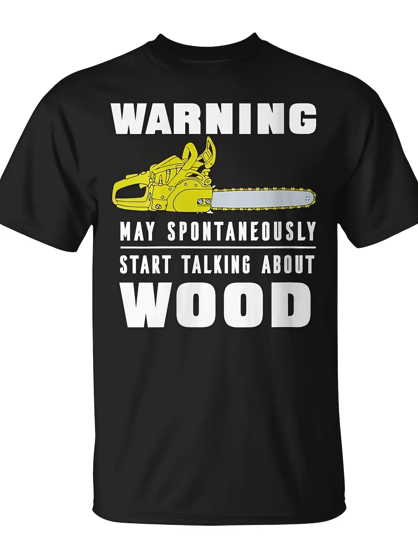 Arborist Warning Tree Climber Logger Chainsaw Men unisex soft cotton short sleeve t shirt, vintage graphic casual tee for men women teens, perfect birthday holiday gift for camping travel gym daily street casual wear
