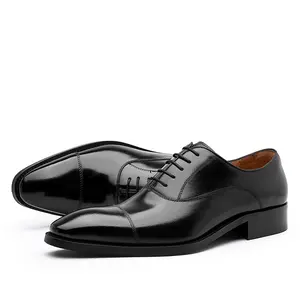 DESAI Lace-up Gentleman Oxford  Leather Man's Wedding Dress Shoes DS8988