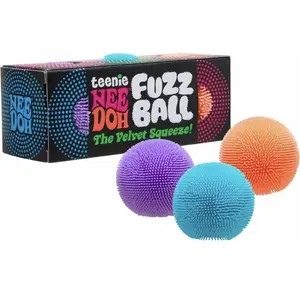 needoh 3 pack fuzz ball squishy