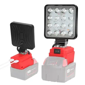 Wireless LED Work Light for Milwaukee M--18 18V Battery w/USB Cordless Outdoor,TikTokShopBlackFriday