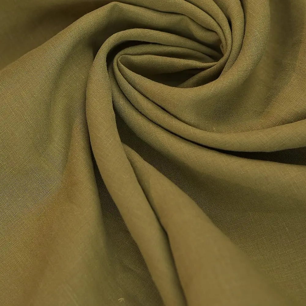 Japanese Natural 100% Linen Fabric, Ideal for Clothing, Home Decor, Pillows, Sofa, Width 56 Inches, Sold by Meter