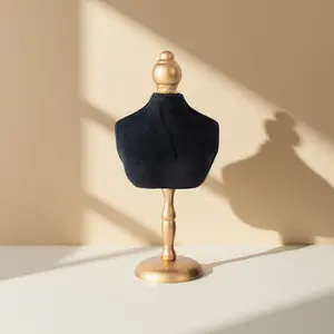 Bust Necklace Display Stand Jewelry Storage Rack Window Decorative Showcase Ornament
