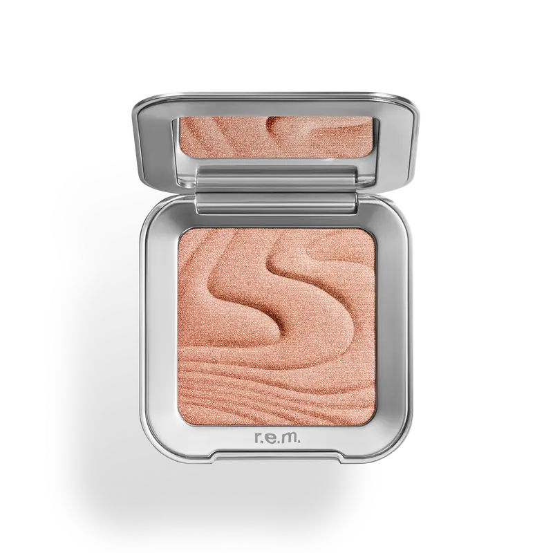 r.e.m. beauty by Ariana Grande interstellar highlighter topper - dewy finish, multi-dimensional shine, smooth application, illuminates face